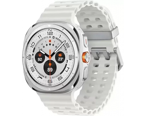 Умные часы Samsung Galaxy Watch Ultra 2025 47 мм LTE (белый титан)