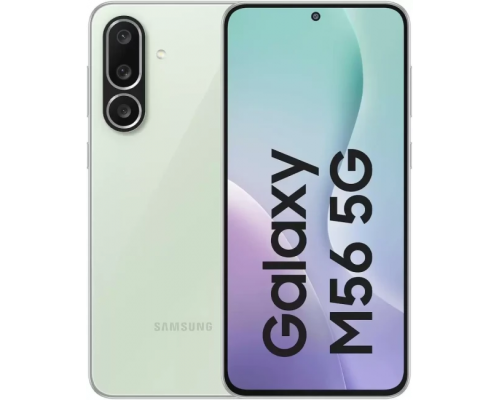 Смартфон Samsung Galaxy M56 5G SM-M566B 8GB/256GB (светло-зеленый)